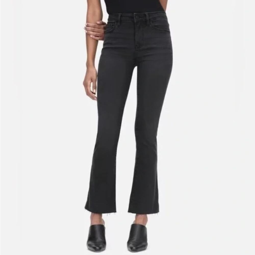 FRAME Le Crop Mini‎ Boot Raw Edge in Kerry Jeans Size 28